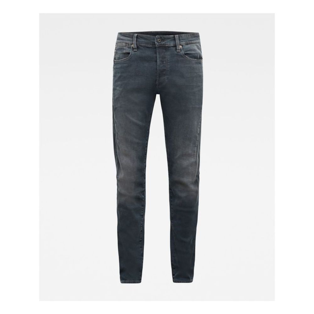 RAW Mens Blue Tapered, Slim Fit Stretch Denim Jeans 38W \ 34L